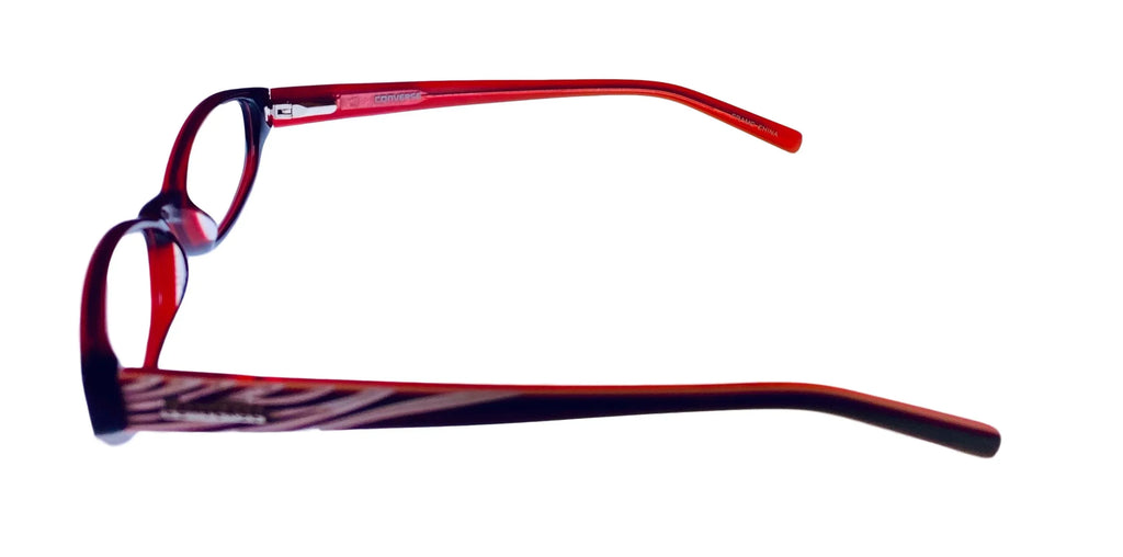 Pick Me 46mm. Converse Womens Red Oval Plastic Eyewear Frame