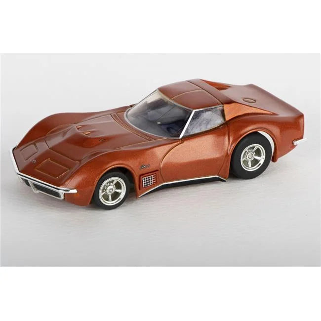 AFX/Racemasters 1971 Corvette 454 Orange Metallic AFX22047 HO Slot Racing Cars