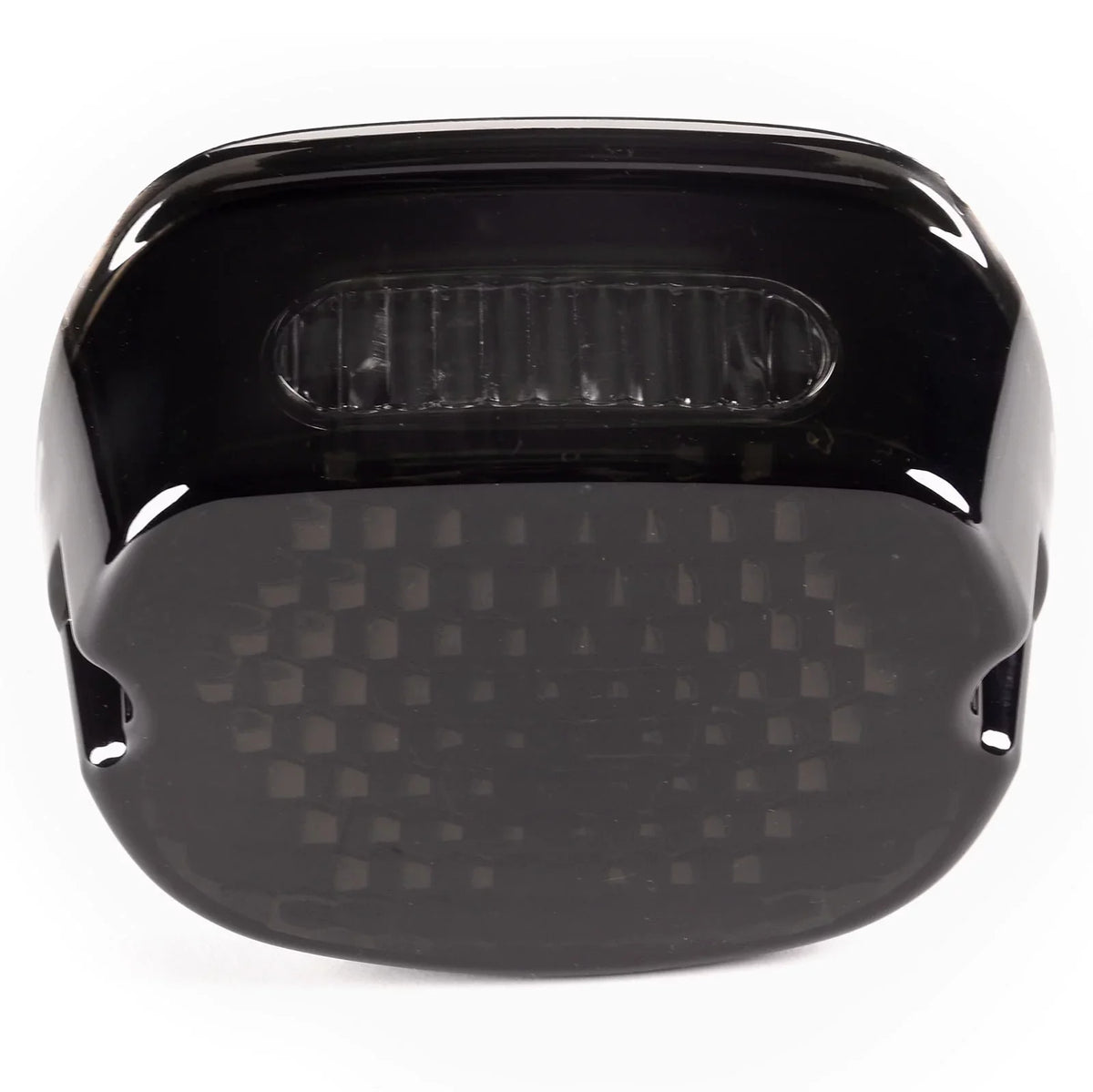 Krator Low Profile Smoke LED Tail Light Turn Signals Brake Light Running Light appropriate with Harley Davidson Ultra Classic Electra Glide CVO FLHTCUSE 2006-2013 - Fits Most 6-1/4" Round Headlights
