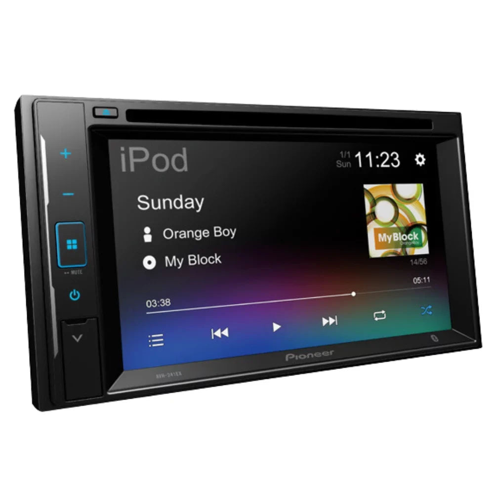 KIT4950 Bundle for 2005-2011  Tacoma W/ Pioneer Double DIN Car Stereo with Bluetooth/Backup Camera/Installation Kit/in-Dash DVD/CD AM/FM 6.2" WVGA Touchscreen Digital Media Receiver