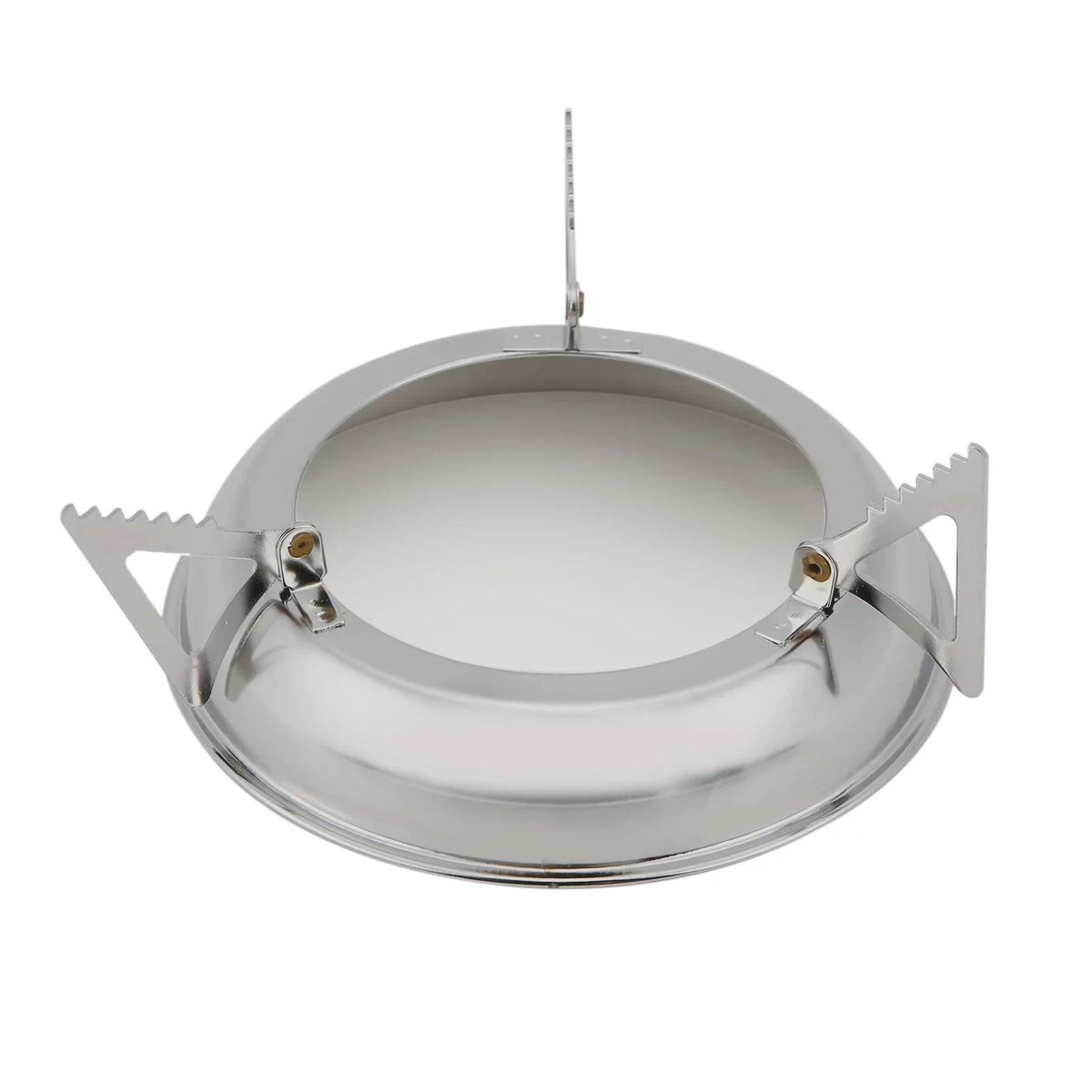 Lixada Folding Camping Stove - Stainless Steel Wood Burning Stove with Foldable Handles and Tray for Backpacking and Hiking