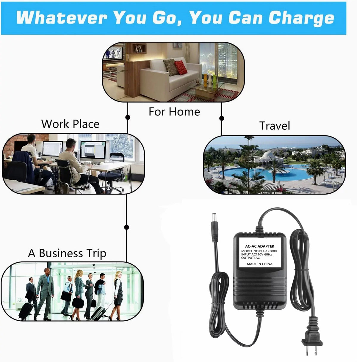KONKIN BOO appropriate AC Adapter Replacement for harman kardon A481511OT HK-01T A4815110T HK-O1T Power Supply PSU