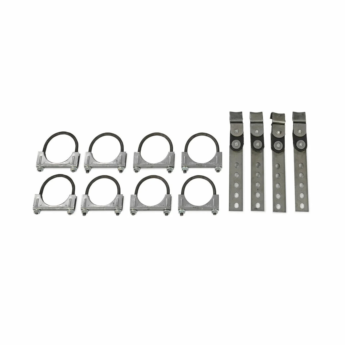 Dual Exhaust Kit 2.5" Flowmaster Super 40 Corner Exit Fits 67-72  F-Series