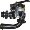 16.5" Black Hayward 6-Position Swimming Pool Multi-Port Sand Filter