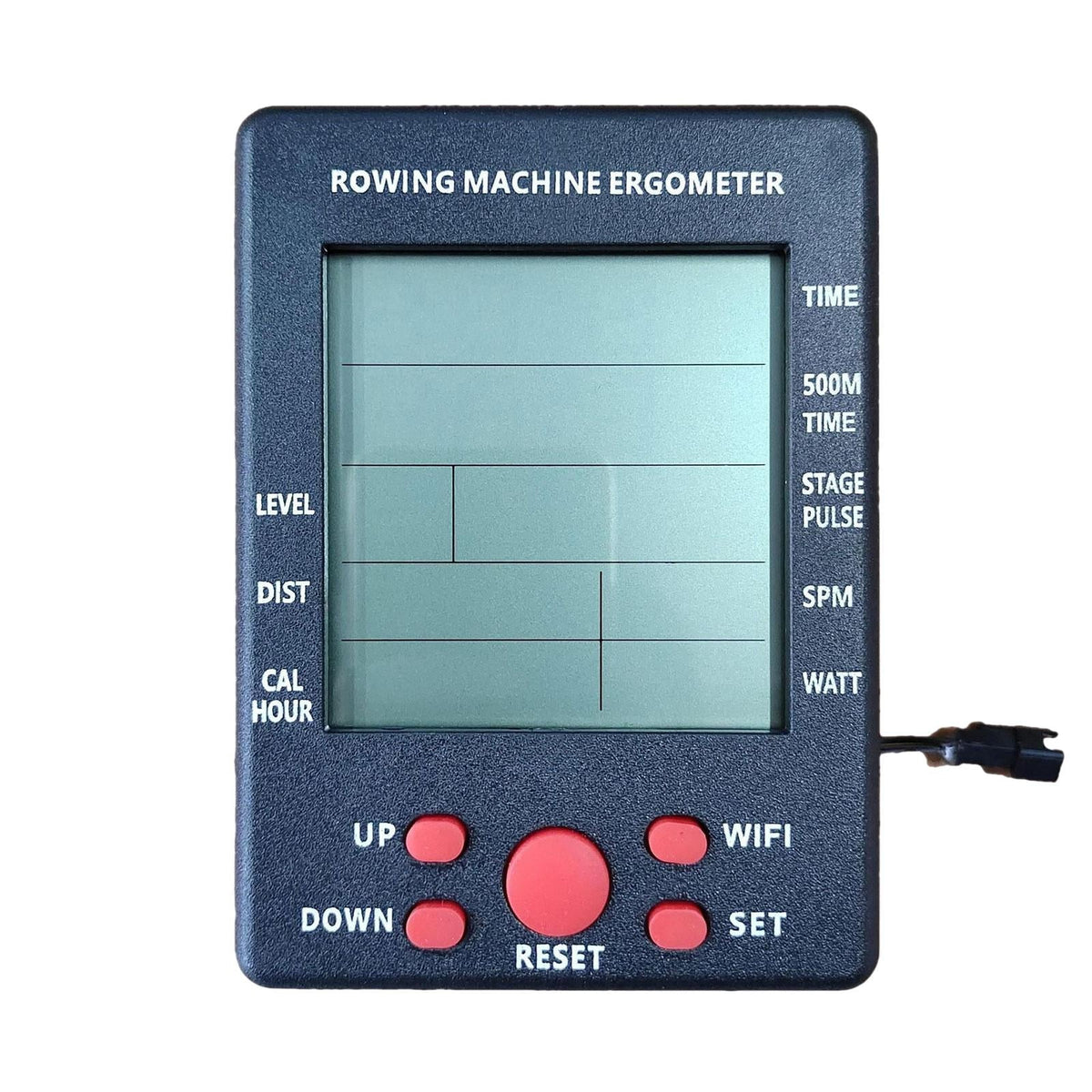 NEW liquid Resistance Rowing Machine Counter Speedometer Easy to Install Lightweight Monitor Replacement Part   Exercise Bike 2024