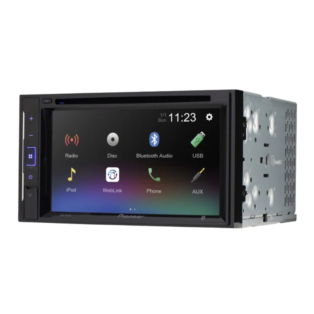 KIT2412 Bundle with Pioneer Multimedia DVD Car Stereo and Installation Kit - for 2000-2004 Oldsmobile Silhouette / Bluetooth Touchscreen, Backup Camera, Double Din Dash Kit