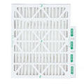 ( Quantity 5 ) Exact Size: 19-3/8 x 23-3/8 x 3-3/4. 20x24x4 MERV 10 Pleated HVAC Air Filters by Glasfloss