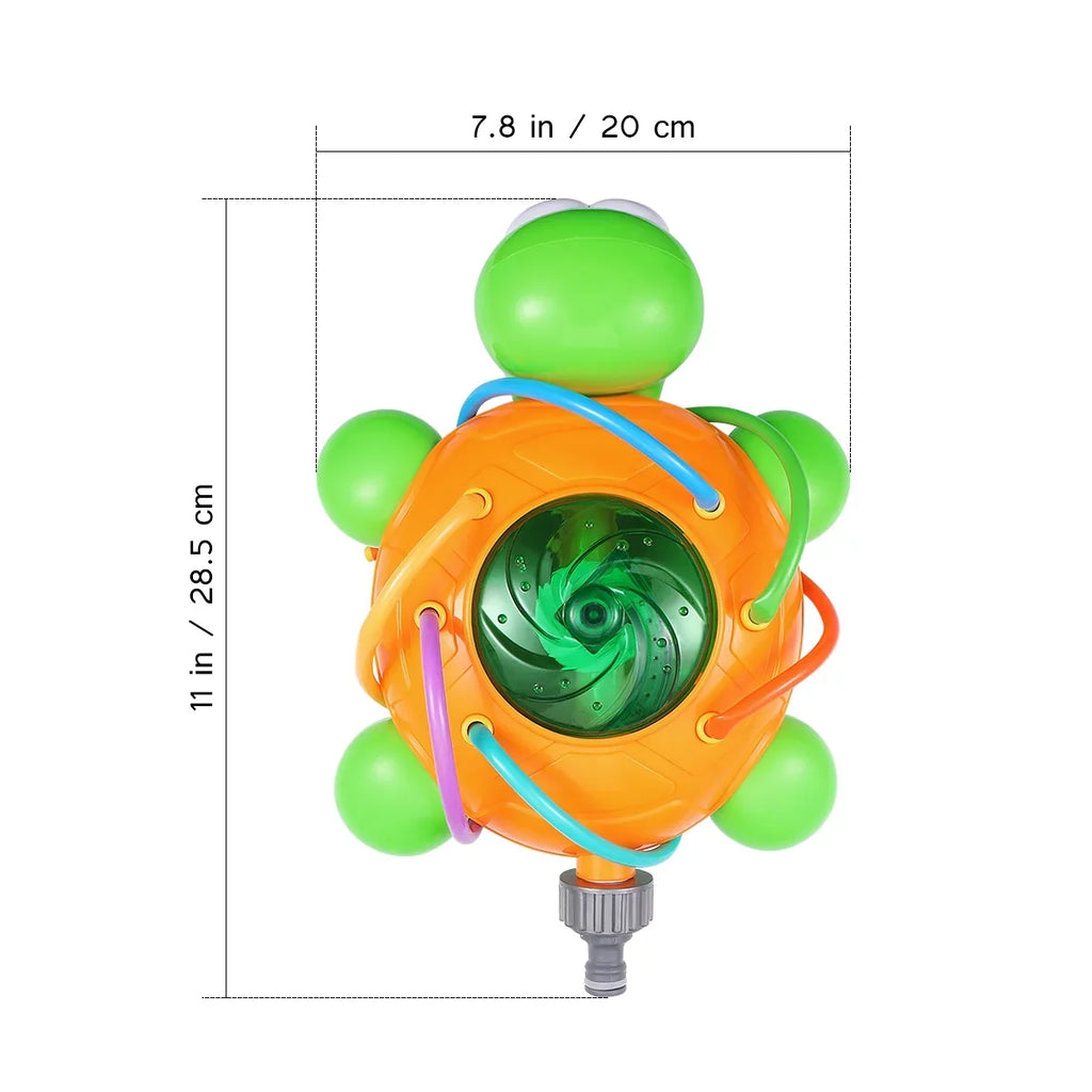Toyvian Tortoise Sprinkler moisture Spraying Turtle Toys For Swimming Pool Garden Lawn Outdoor