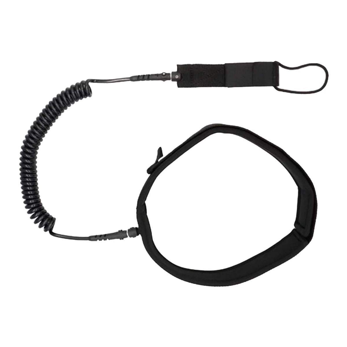 Surfboard Leash Coiled Surfing Leash Paddle Board Waist Belt Surf Leash for aqua Sports Stand up Paddleboard, Shortboard, Skimboard, Longboard 10FT