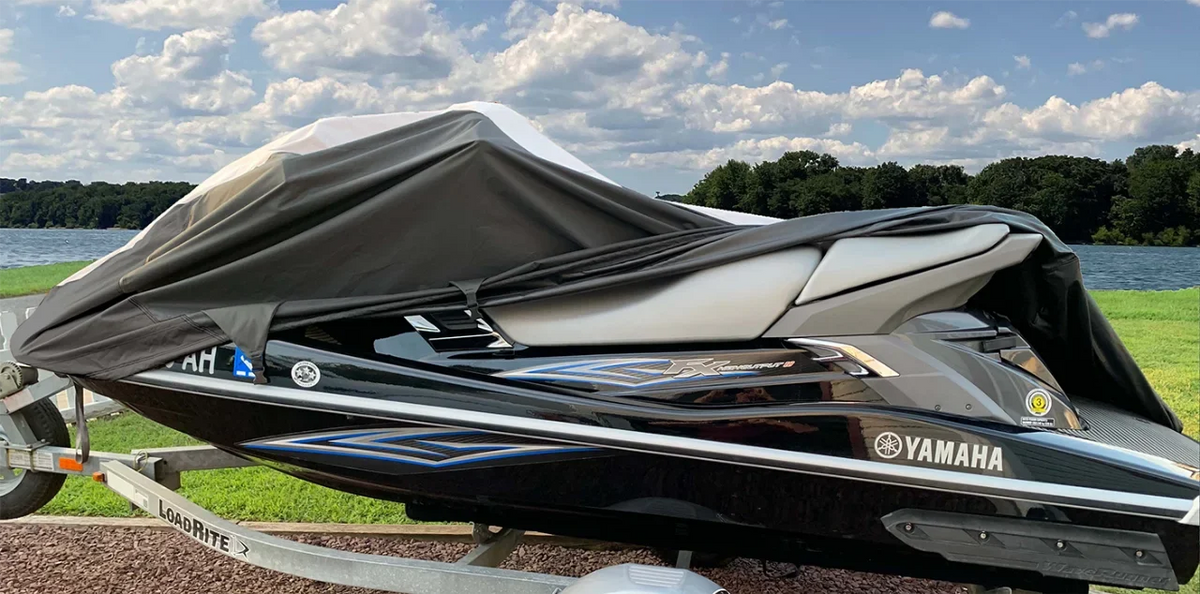 SUPER HEAVY-DUTY Jetski Jet Ski vessel PWC protector matching for Yamaha V1 Sport 2015 2016