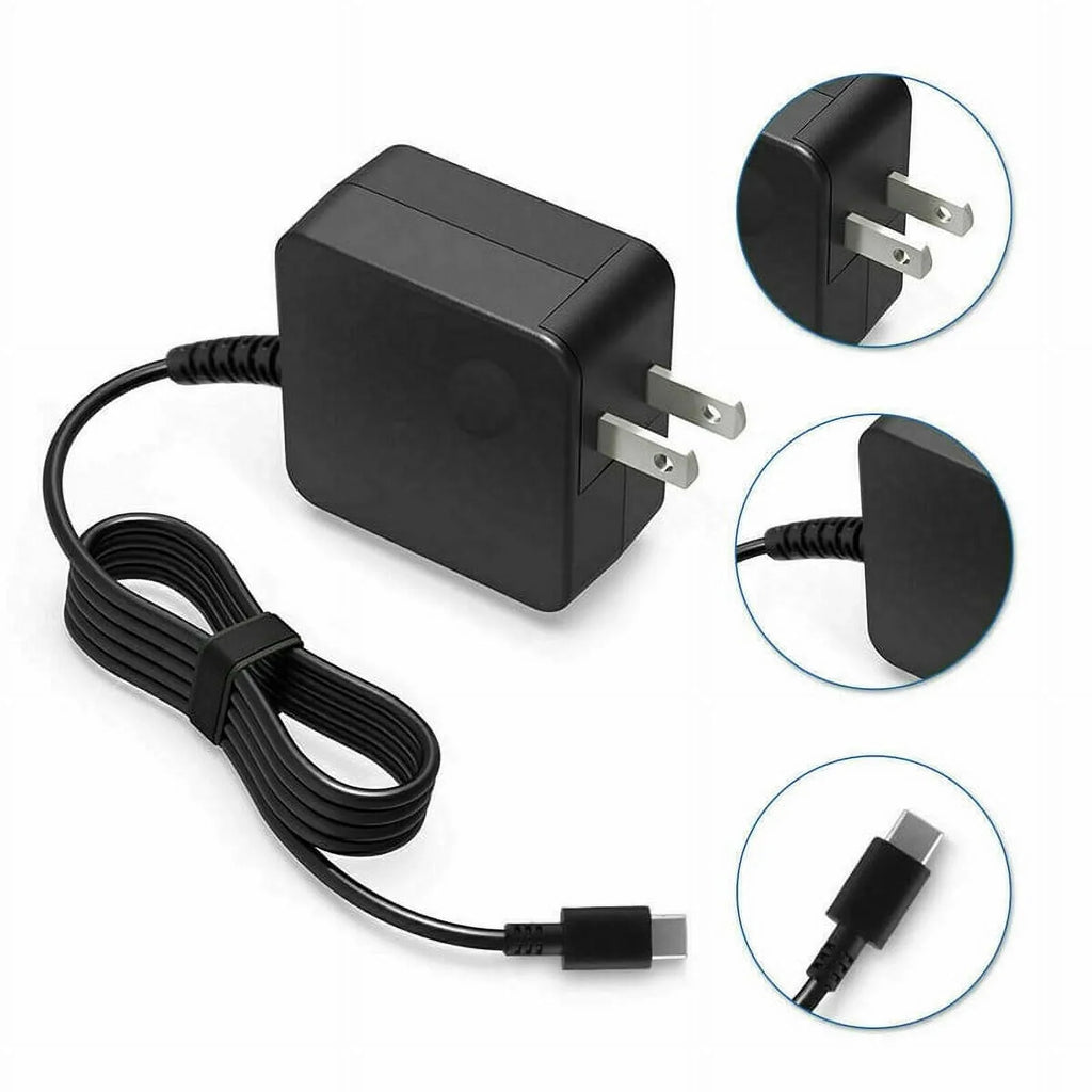 Nuxkst 65w USB-C Ac Adapter for  ThinkPad 11e Yoga Gen 6 20SF0004CA power supply charger