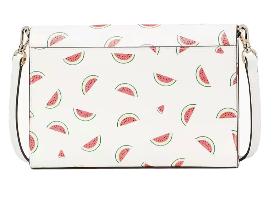 Kate Spade Staci Carson Convertible Watermelon Party Crossbody Cream Multi