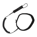 Surfboard Leash Coiled Surfing Leash Paddle Board Waist Belt Surf Leash for aqua Sports Stand up Paddleboard, Shortboard, Skimboard, Longboard 10FT