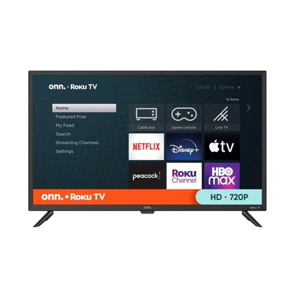 39" Class HD (720p) Smart LED TV (100074926) (Refurbished). Restored Onn