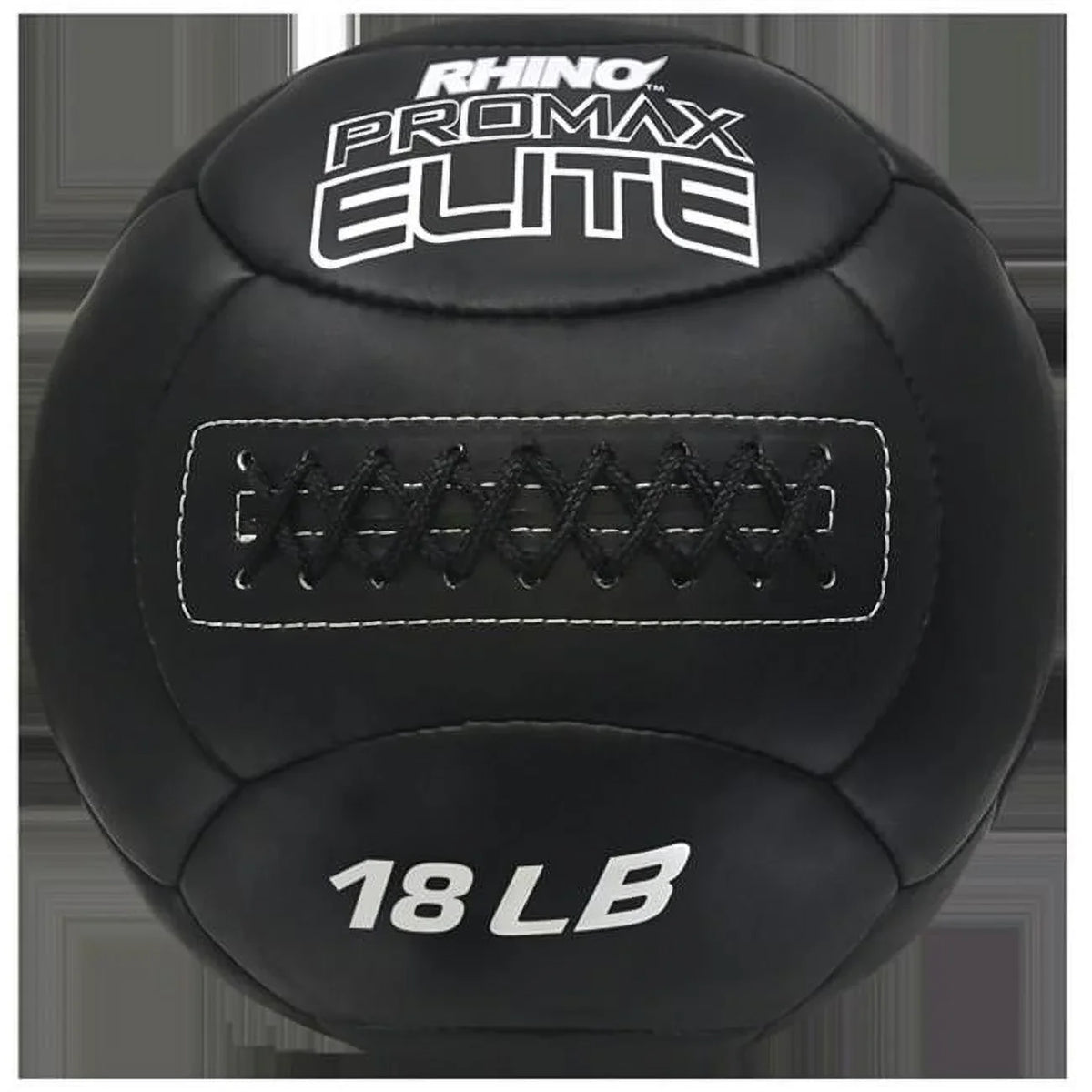 Champion Sports  18 lbs Rhino Promax Elite Medicine Ball, Black