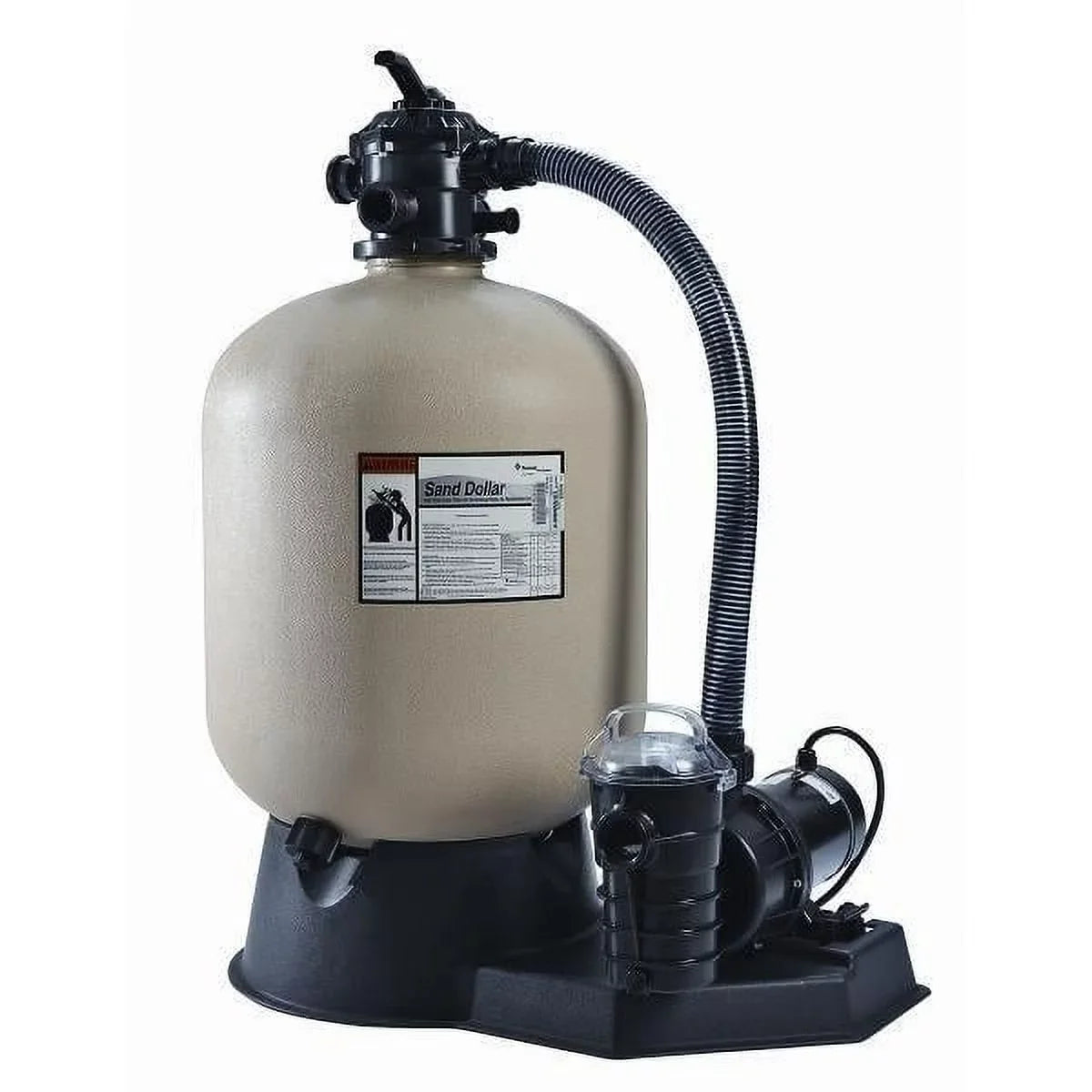 Pentair EC-PNSD0060OE1160 Sand Dollar SD60 Above Ground Pool Sand Filter System with 1  Pool Pump - Limited Warranty ECPNSD060OE1160