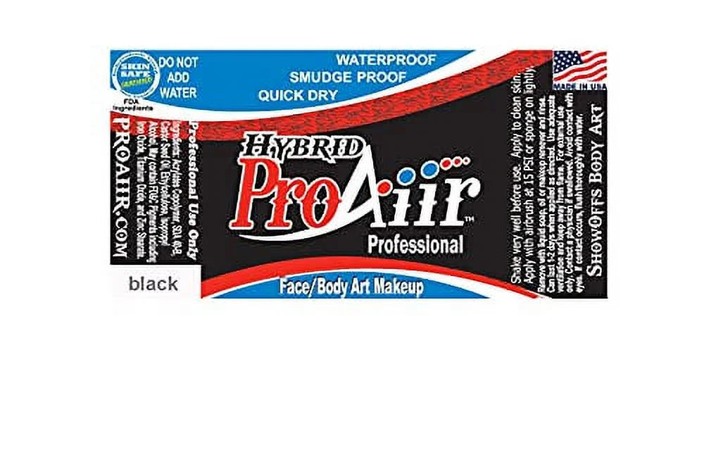 Face Painting Makeup - ProAiir aqua impervious Makeup - 8 oz (240ml) White