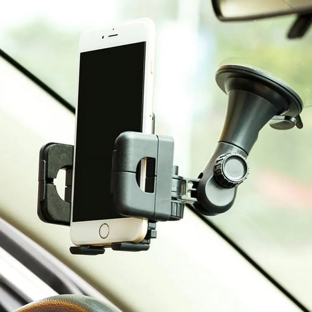 USB Cable w Car Mount, Retractable Type-C Charger, Dash Windshield Holder N2Z for  Galaxy A9 A50 A20 A10e - Sonim XP8 XP3 -  Xperia 5 10 Plus 1 -  Redmi Note 7, Mi Mix 2 9T 9