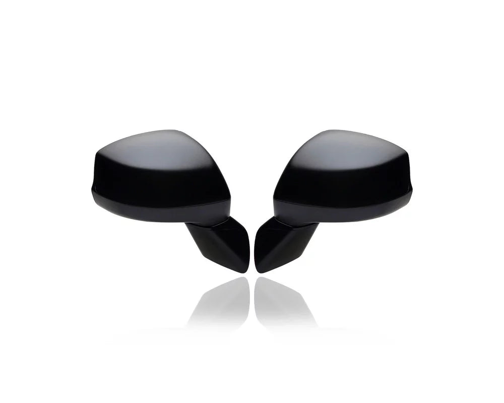 Door Mirror - suitable/Replacement for '12-12 Honda Civic Sedan/Coupe-DX - Manual Without Side View Camera, Textured - Pair, Left Driver + Right Passenger Set - 76208TR0A11, 76258TR3A11