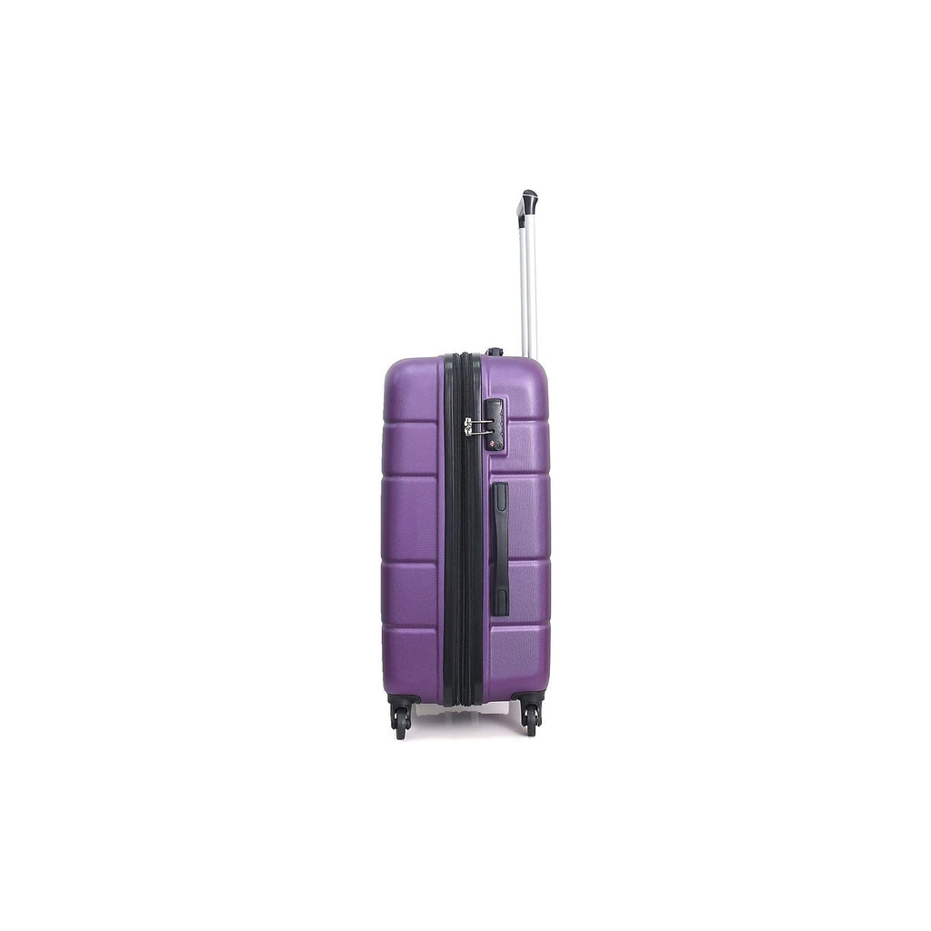 DUKAP RODEZ Plastic Carry-On Luggage Purple (DKROD00S-PUR)