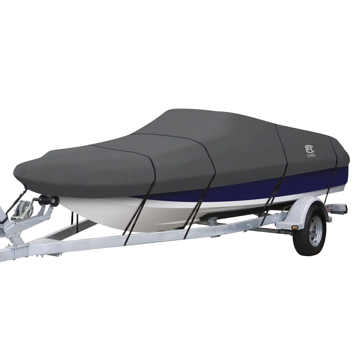 Classic Accessories StormPro Heavy-Duty Deck ship shield, Fits boats 20 ft - 22 ft long x 106 in wide