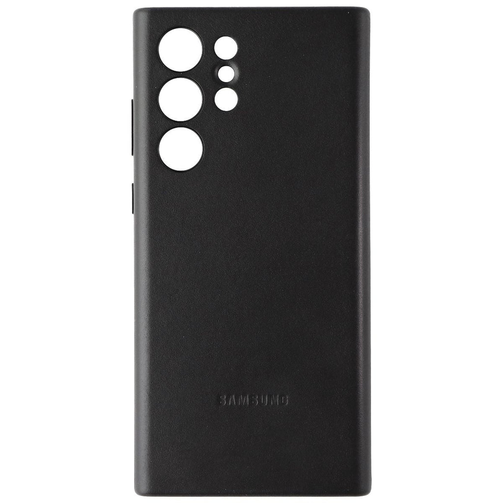 Galaxy Ultra S22 Leather shield, Black (EF-VS908LBEWMT)