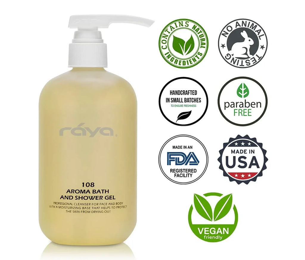 Aroma Bath And Shower Gel 16 Oz (108) | Gentle And Moisturizing Body Cleanser | outstanding For All Skin