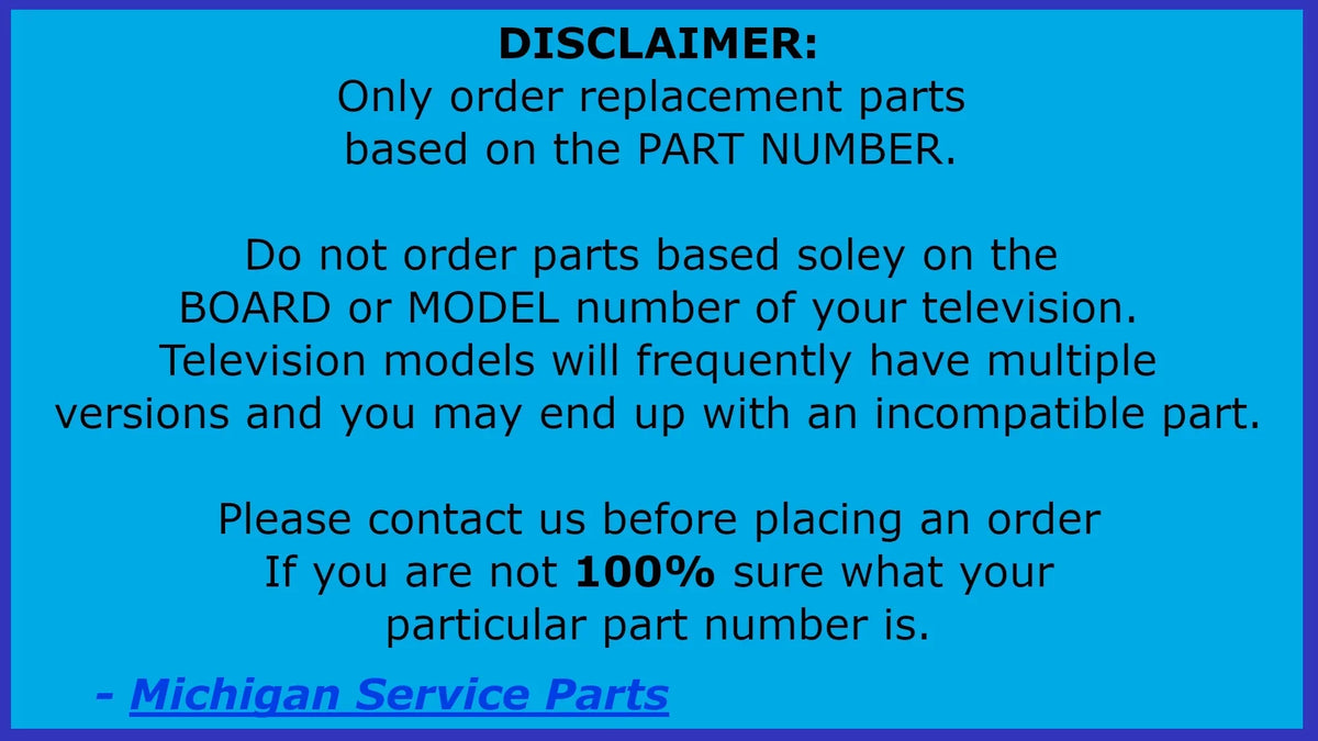 KD-65X80K T-Con Board 1-014-109-13 (HV650QUB-F9K)