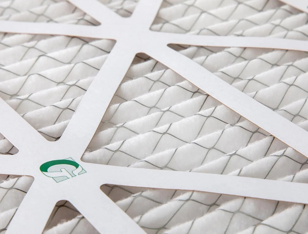 Actual Size: 19-1/2 x 24-1/2 x 1-3/4. 12 Pack of 20x25x2 MERV 13 Pleated 2" Inch Air Filters by Glasfloss