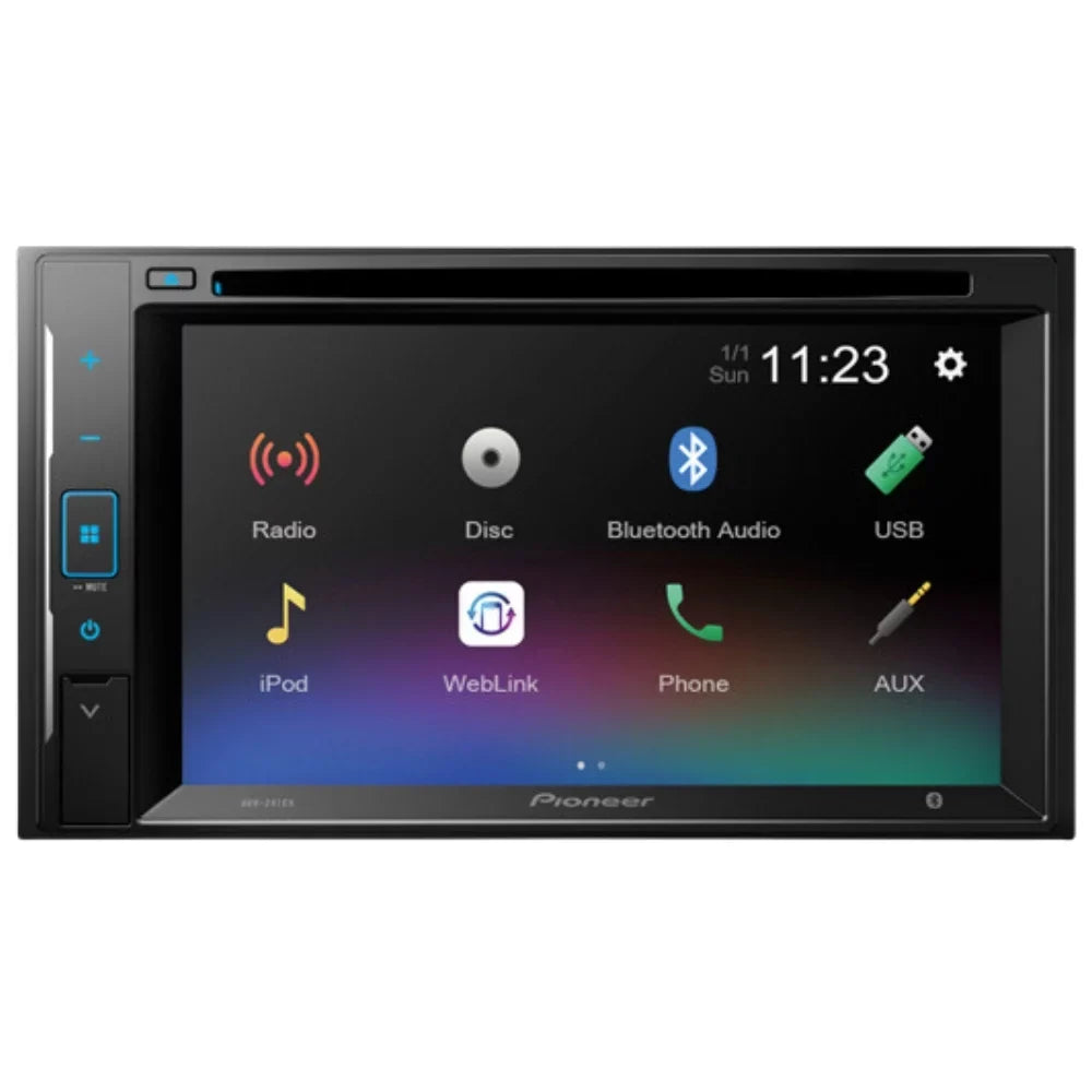 KIT2412 Bundle with Pioneer Multimedia DVD Car Stereo and Installation Kit - for 2000-2004 Oldsmobile Silhouette / Bluetooth Touchscreen, Backup Camera, Double Din Dash Kit