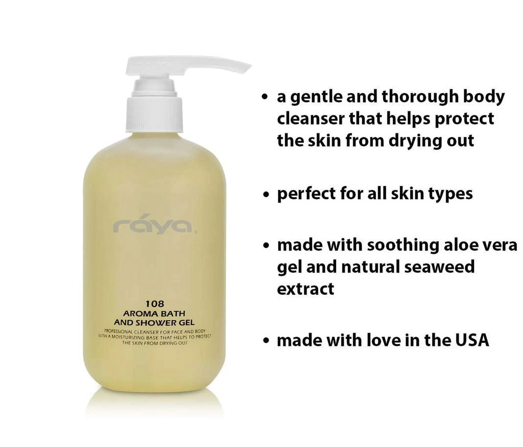 Aroma Bath And Shower Gel 16 Oz (108) | Gentle And Moisturizing Body Cleanser | outstanding For All Skin