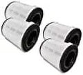 Nispira True HEPA Replacement Filter suitable with HoMedics TotalClean 360Â° Tower Air Purifier AP-T20 AP-T20WT, 4 Packs