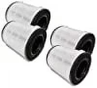 Nispira True HEPA Replacement Filter suitable with HoMedics TotalClean 360Â° Tower Air Purifier AP-T20 AP-T20WT, 4 Packs
