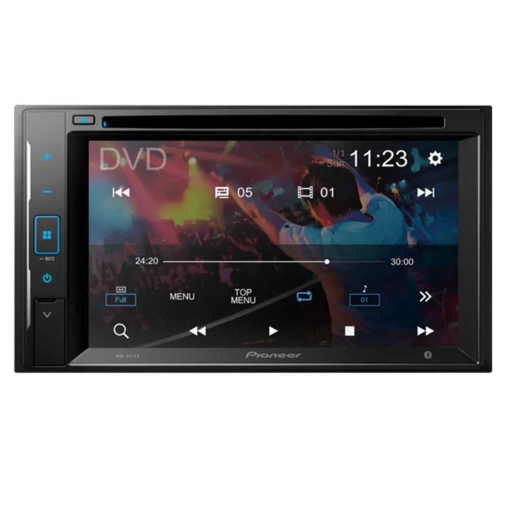 KIT4950 Bundle for 2005-2011  Tacoma W/ Pioneer Double DIN Car Stereo with Bluetooth/Backup Camera/Installation Kit/in-Dash DVD/CD AM/FM 6.2" WVGA Touchscreen Digital Media Receiver