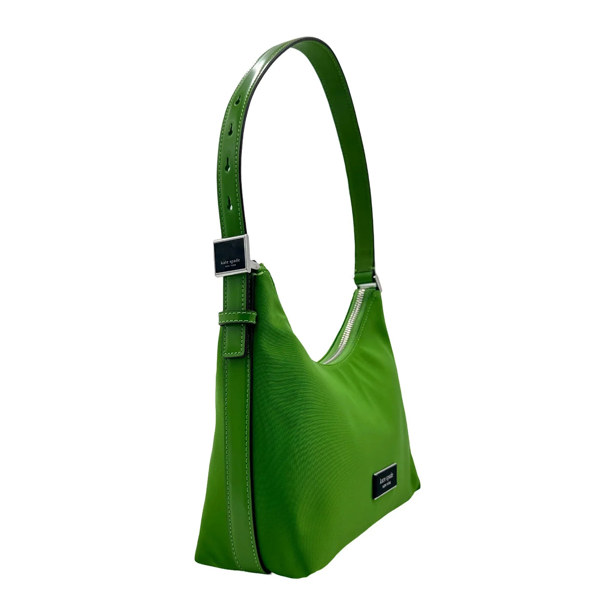 Kate Spade Sam Icon KSNYL Nylon Small Shoulder Bag - Green