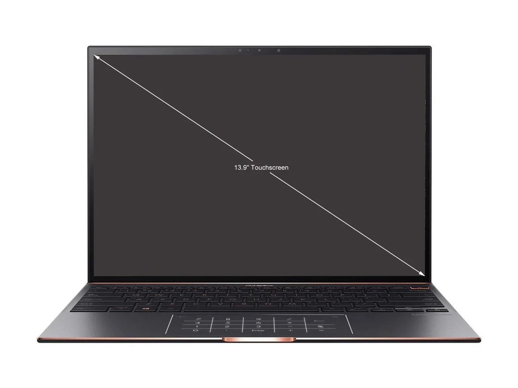 ZenBook S Ultra Slim Laptop, 13.9" 3300x2200 3:2 500nits Touch Display,  Evo Platform Core i7-1165G7 CPU, 16GB RAM, 1TB SSD, Thunderbolt 4, TPM, Windows 10 Pro, Jade Black, UX393EA-XB77T
