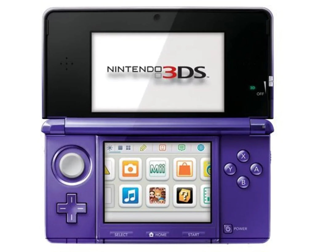 Restored Nintendo 3DS Midnight Purple (Refurbished)