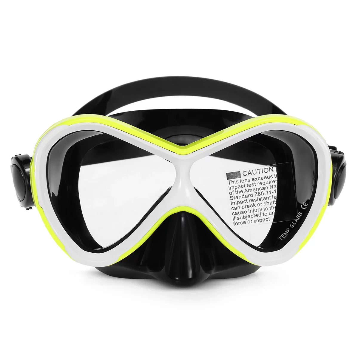 OWSOO Professional Swimming Goggles with  Snorkel Tube Set -fog Goggles for Snorkel