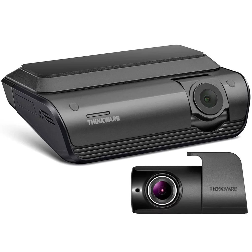 Thinkware Q1000 2K QHD Dual Front and Rear On-Dashboard Camera Video Recorder Dashcam for Cars 32GB Built-in WiFi GPS Parking Mode Motion Detection Night Vision  Sensor G-Sensor HDR Wide Angle