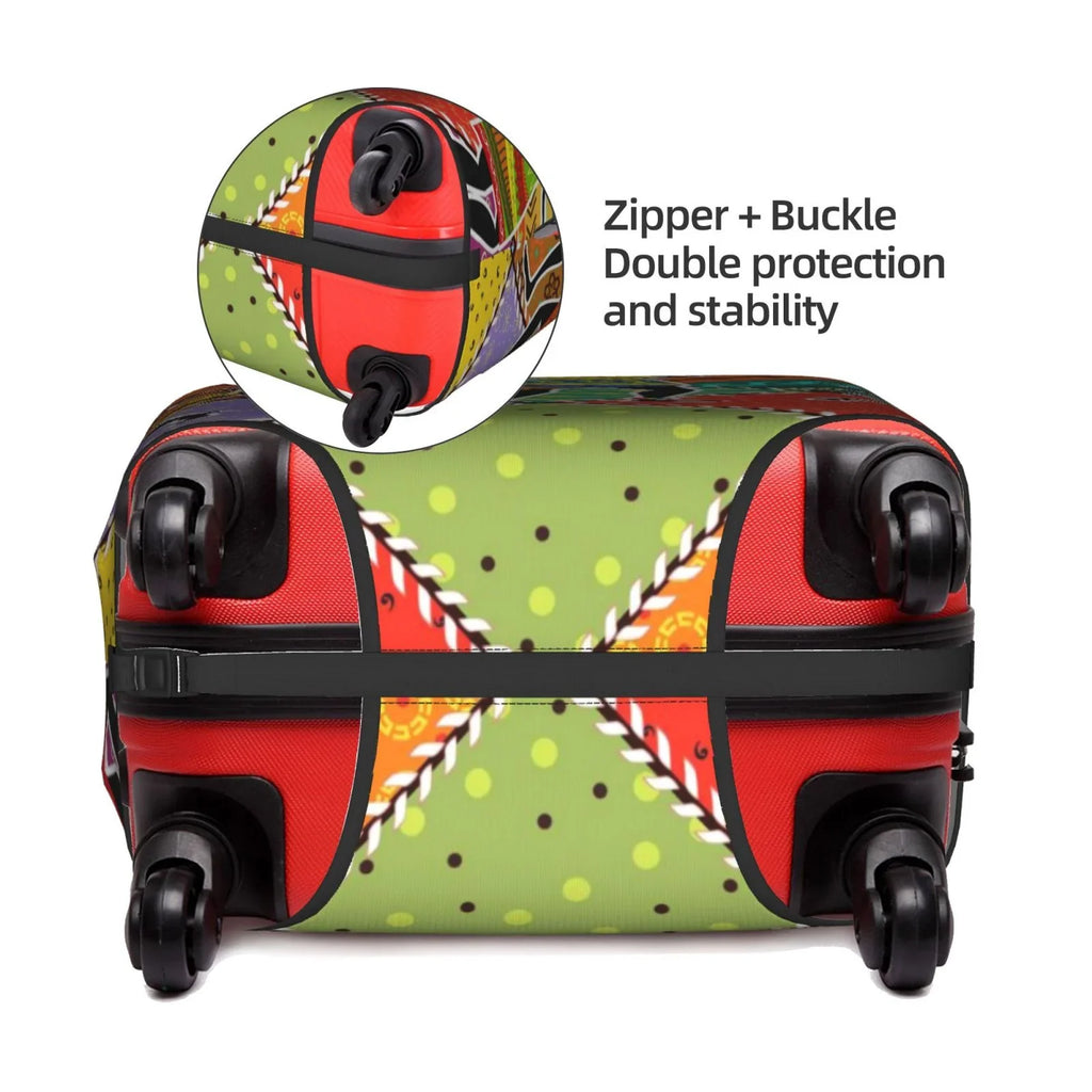 Kll Dancing African Womans Luggage shield Suitcase wrap Suitcase Protector-