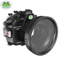 Seafrogs [40M/130FT] Underwater Camera Housing Waterproof Scuba Case for Fujifilm X-T4 Fuji xt4 w/Short Flat Port
